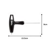 TONE Grip Ball Point Hexagon Wrench TGBHW-05 Black, 2 Sides