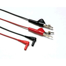 ZIBOO ZB26A 40-Inch 5-Way Test Lead Set，4mm Shrouded DMM Plug to Telecom Alligator Piercering Clip for Replacement for Fluke TL26A