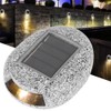 Outdoor Solar Power Waterproof Lights Imitation Stone Lamp Garden Lawn
