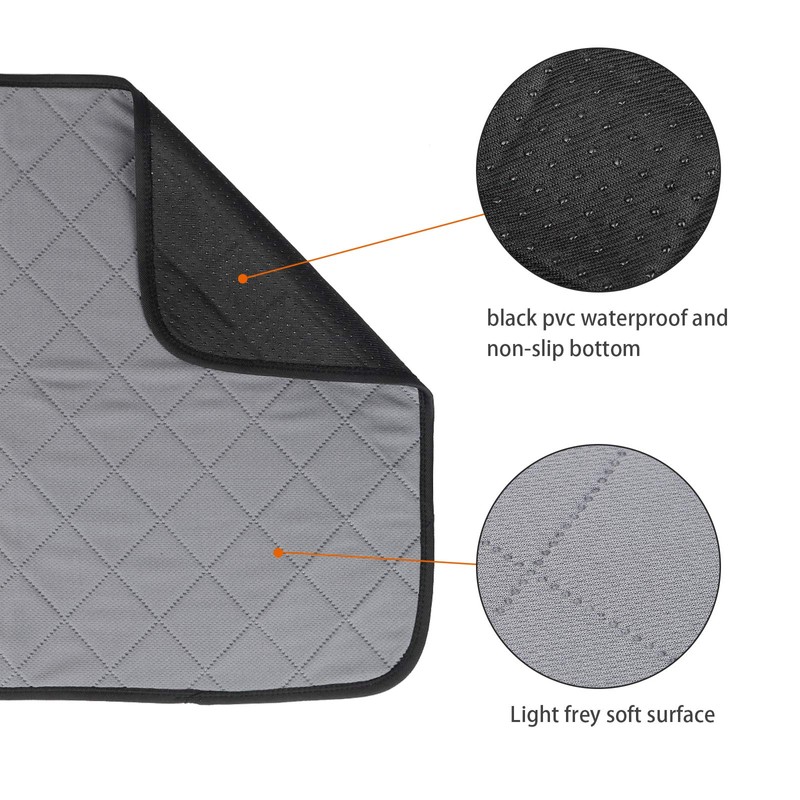 Générique Washable Waterproof Absorbent Guinea Pig Cage Rug for Small