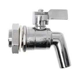 Bielmeier Stainless Steel Tap for Preserving Cookers, 3/4-Inch
