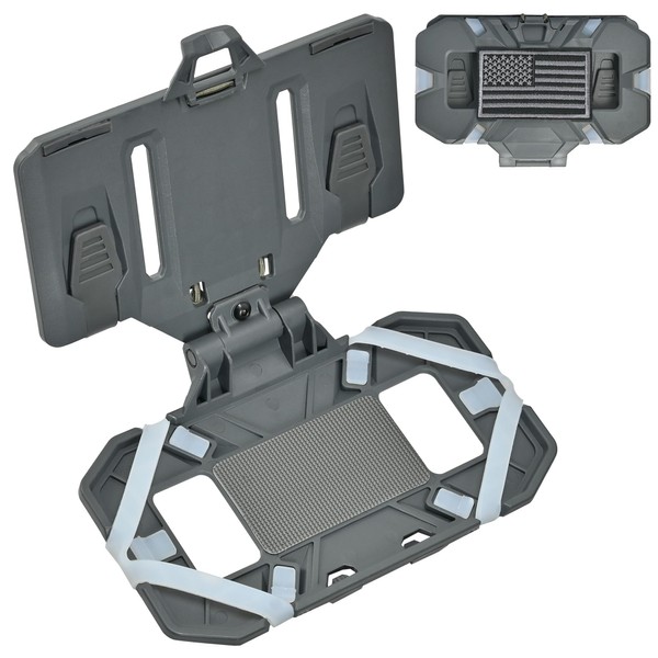 tactifans Tactical Plate Carrier Phone Mount, Universal Molle Phone Holder,Tactical
