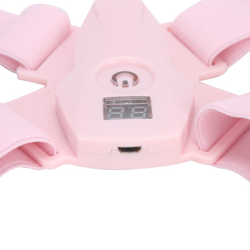 Back Posture Corrector Straightener Intelligent Sensor Humpback Correction TrainerPink