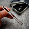 Portable Titanium Alloy Tweezer, Lightweight & Compact Tweezer with Precision
