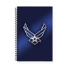 CafePress U.S. Air Force Logo Detailed Spiral Bound Journal Notebook,