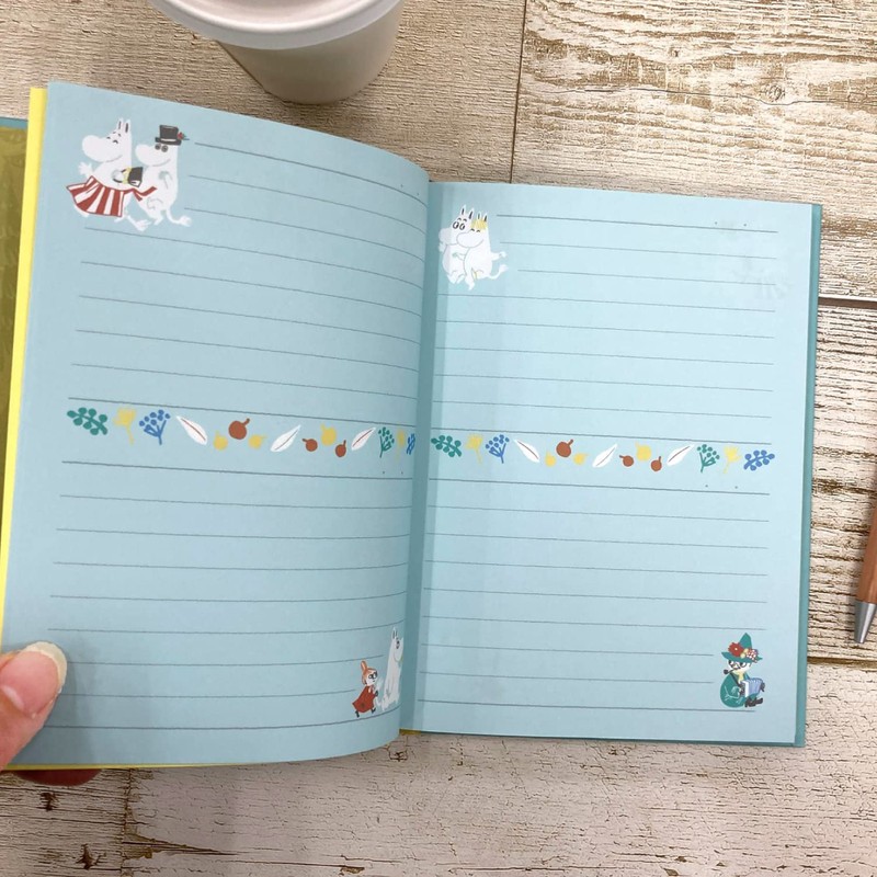 Gakken Staful Moomin BD12019 Diary, Green