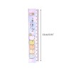 UNTERING 4pcs/Set Kawaii Cartoon Straight Triangle Ruler Protractor Drafting Drawing