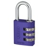 ABUS - 145/30 30mm Violet kombination aus Aluminium Vorhängeschloss 46582