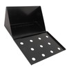 Smoker Box Black V Shape Stainless Steel Anti Stick Large