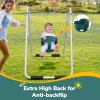 Hapfan Toddler Swing Set with Heavy Duty Foldable Stand Baby