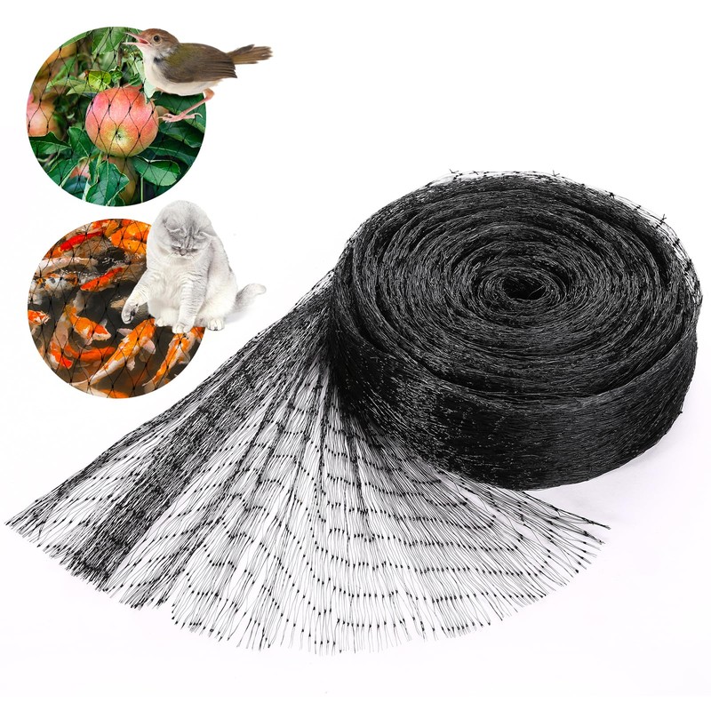 GWHOLE Bird Protection Net, Narrow Mesh Bird Net, Leaf Protection