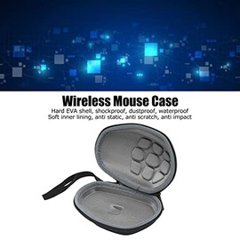 GOWENIC Estuche Rígido de Viaje para Mouse, Estuche de Almacenamiento de Mouse Inalámbrico Portátil, a Prueba de Golpes, para MX Master 3, para MX Master 2S, para MX Master Wireless Mouse