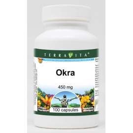Okra - 450 mg (100 Capsules, ZIN: 520987)