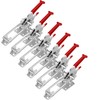 6 Pack Toggle Latch Clamp, Heavy Duty Latches, 2000Lbs Holding