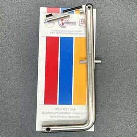 Duel Security Fire Brigade FB Drop Key Nickel Steel