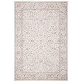 SAFAVIEH Area Rug 8x10 - Isabella Collection - Large - Cream & Beige, Oriental Design, Non-Shedding & Easy Cleaning, Ideal for Living Room, Bedroom, Office, Dining Space (ISA912A)