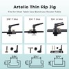 Thin Rip Jig Table Saw Jig Guide, Upgraded Making Repetitive