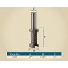Rockler 3/8 Beadlock Tenon Bit - Precision-Machined Carbide Flutes Router
