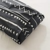 SUSYBAO 100% Cotton Pillowcases King Size Set of 2 Black
