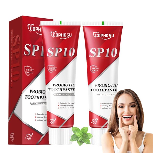  SP-10 Probiotic Toothpaste, SP-10 Ultra Whitening Deep Cleaning Care