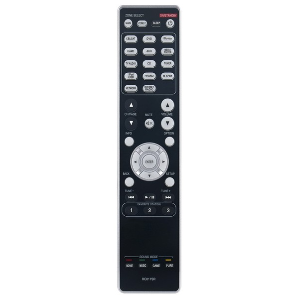 RC017SR Replaced Remote fit for MARANTZ AV Receiver NR1603 SR5007