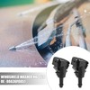 X AUTOHAUX 2pcs Windshield Washer Nozzle for Subaru Impreza 2008-2014