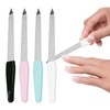 Nail Files for Nails,Portable Manicure Stick Fingernail Files - Manicure