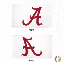 Desert Cactus The University of Alabama Flag Crimson Tide Bama UA Flags Banners 100% Polyester Indoor Outdoor 3x5 (Flag X)