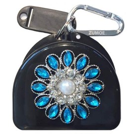 Zumoe Decorated Retainer Case - Blue Star - Black
