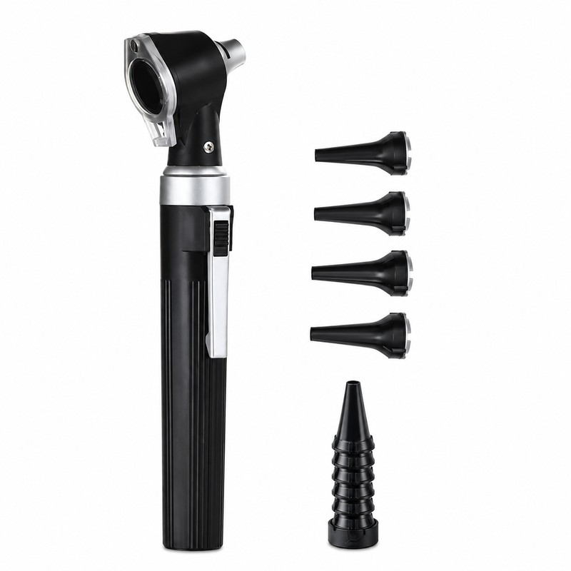 Ear Inspection Otoscope with LED Light – 3X Magnification Pocket