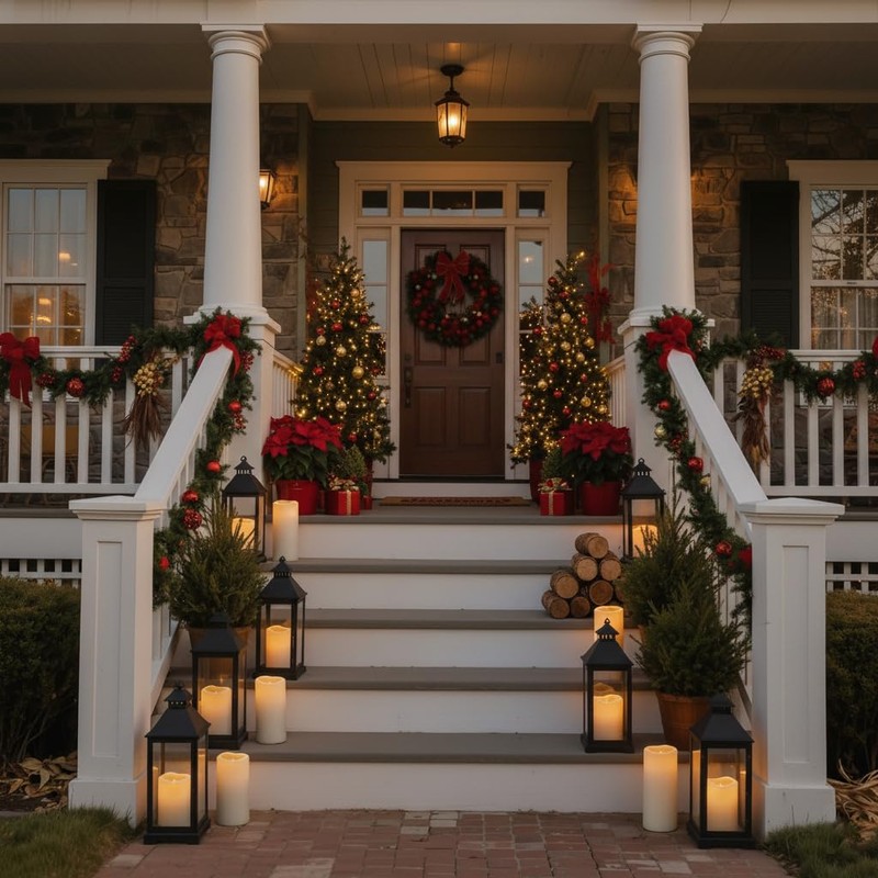 Homemory 6" 8" 10" x 4" Waterproof Outdoor Flameless Candles,