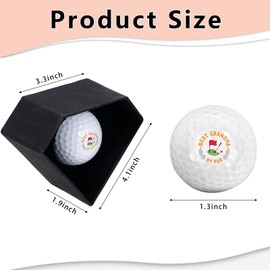Fathers Day Golf Gifts for Grandpa Birthday Gifts from Kids Best Grandpa by Par Golf Ball for Men First Time Grandpapa Announcement Gift Grandfather Grandad Retirement Christmas Valentines Gift Idea