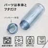 CBJAPAN EDGE BOTTLE 500 mlte Water Bottle with Memory, Blue,