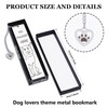 Zaamwoyy Dog Lovers Gifts, Funny Dog Bookmarks Gifts for Women,