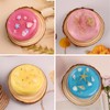 Sakolla Sakolla 2 Pack 4 Cavity Round Silicone Soap Molds