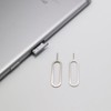 Set of 3 SIM Cards, Release Pin Removal Pin, Extractor,