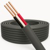 VVR Cable, 0.06 - 3 Core, Round, Gray, 3.3 ft
