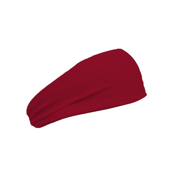 Bondi Band Headbands for Women, Tapered Anti Slip Workout Headbands That Stay In Place, Absorbent, Moisture Wicking, For Running, Yoga, Skiing and More, Burgundy, 3 Inch