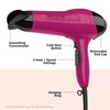 Revlon 1875W Ionic Hair Dryer, Berry