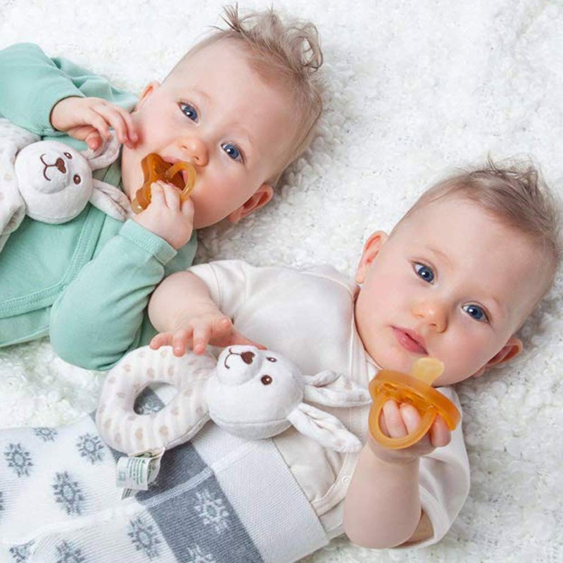 Gruenspecht Organic Dummy Made of Natural Rubber 0-6 Months //