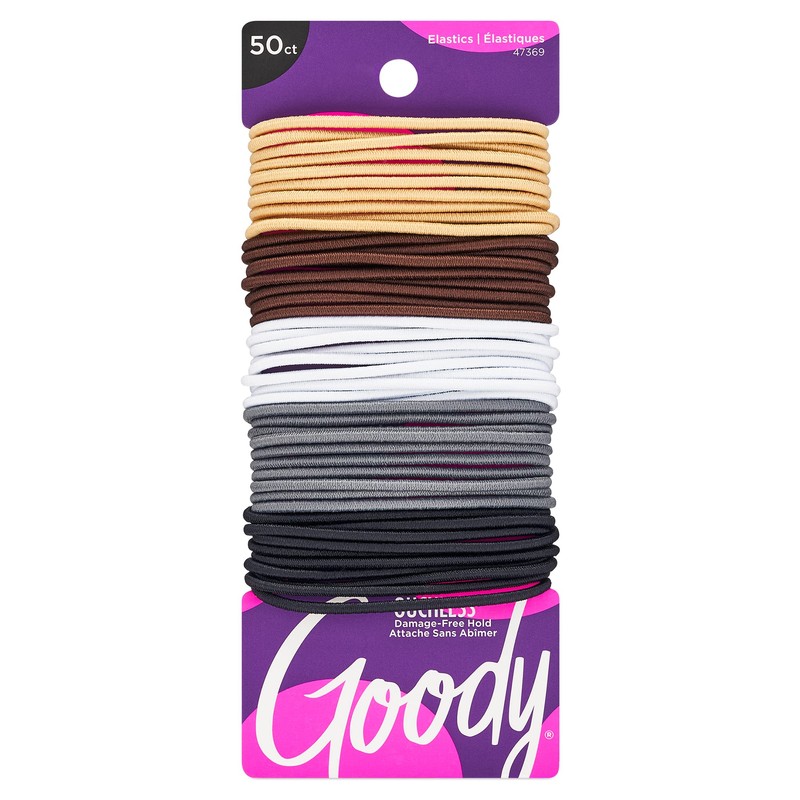 Goody Ouchless Hair Elastics – No Pull, No Breakage, Tangle-Free