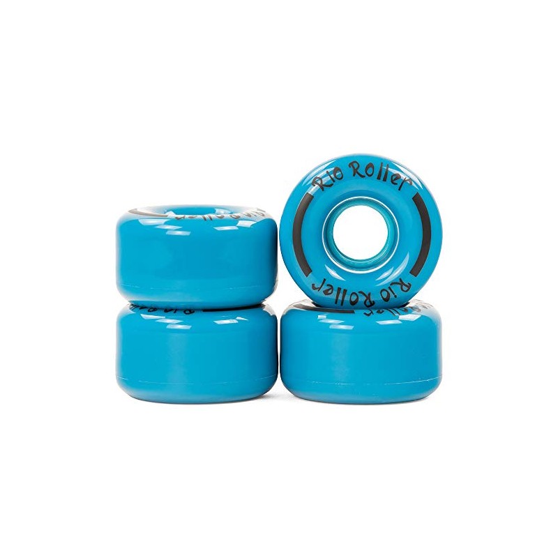 RIO504 Rio Roller Wheels Blue Small Pack Of 4