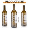 50 Pieces Wine Mesh Protective Sleeves 7.8 Inch Long Mesh