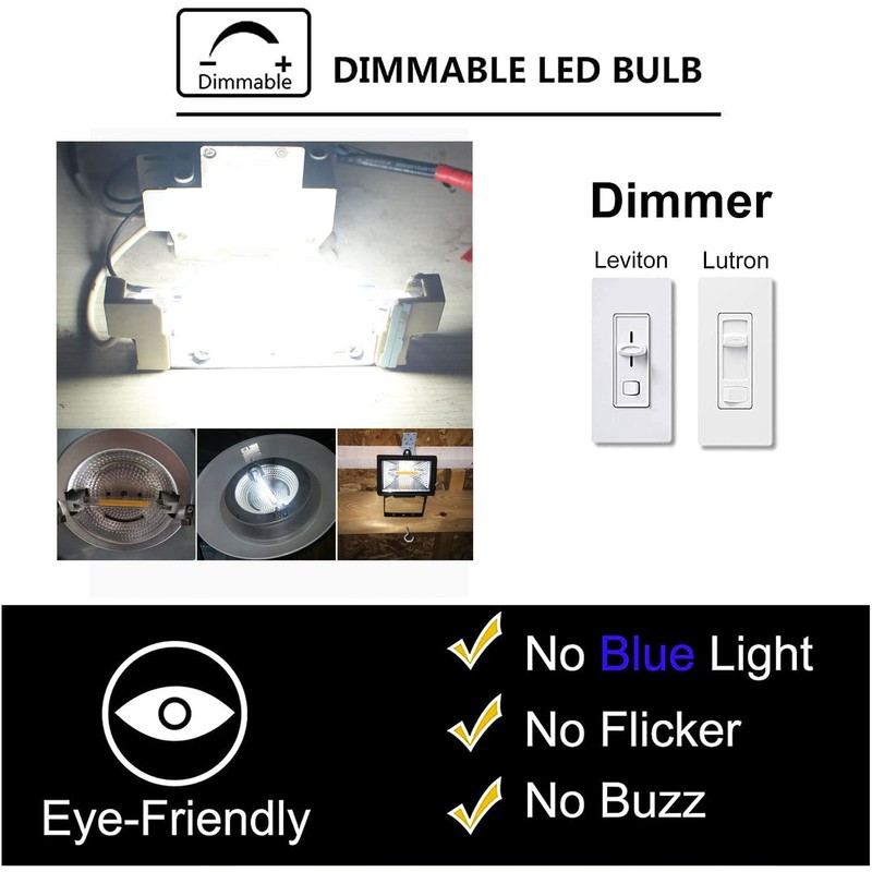 10W R7S LED Bulb (3 Pack) 100W Halogen Equivalent 118mm