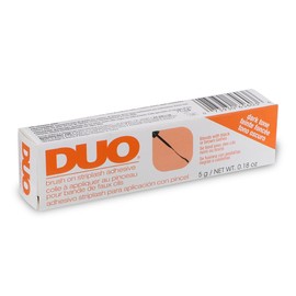 DUO Strip Lash Adhesive - Dark Tone, Waterproof Lash Glue for Eyelash Clusters, Long Lasting Wear, 0.18 oz