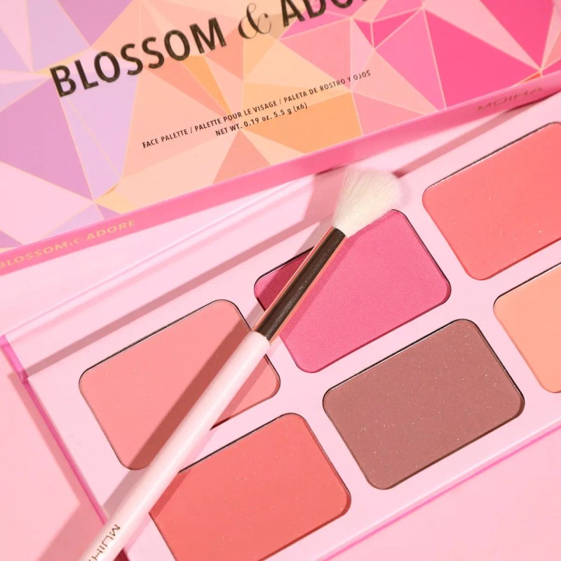 Moira Cosmetics Paleta De Rubores En Polvo Moira Cosmetics Blossom