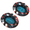 Headphone Ear Pads Soft Protein Leather Memory Foam Replacement Print