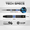 WINMAU Darts Galactics 26g 90% Professional Tungsten Steel Tip Darts