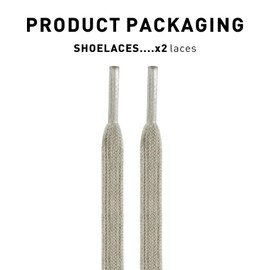 UamGlsob Artisanal aging Dirty Cotton Shoe Laces for Sneakers, 5/16‘’(8MM) Old Flat Athletic Shoelaces Replacement Strings (Champagne Beige, 54"/140cm)