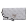 GUESS Laurel SLG Crossbody Flap Wrist Dove Logo